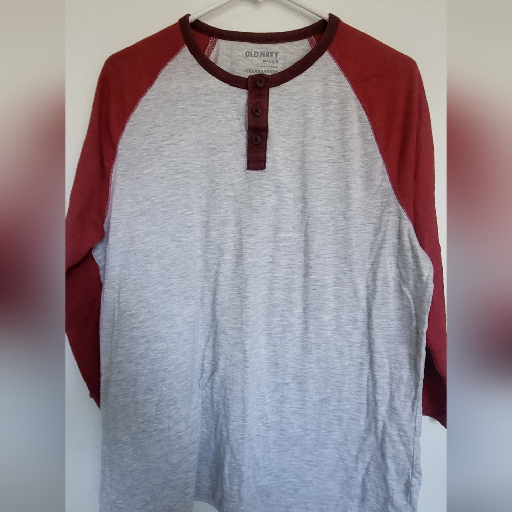 Mens 3/4 Sleeve Shirt